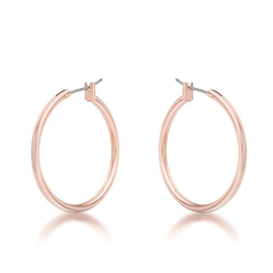 Small Rosegold Hoop  