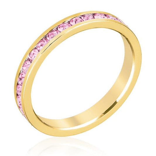 Stylish Stackables Pink Gold Ring Rings Das Juwel 