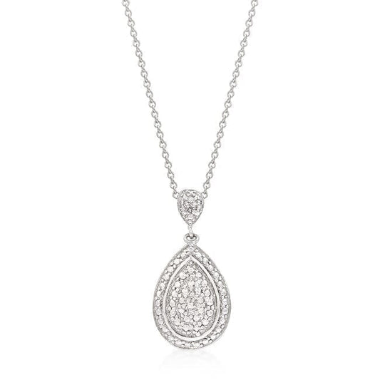 Teardrop Crest Pendant  