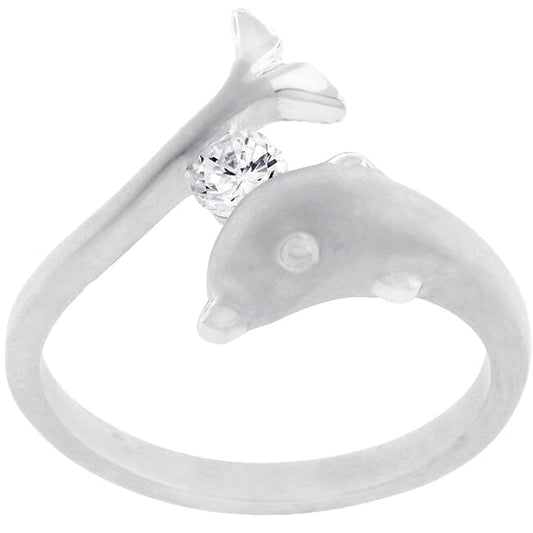 Tension Set Dolphin Ring Rings Das Juwel 