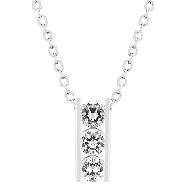 Triplet Cubic Pendant  