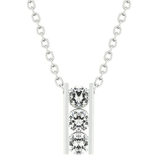 Triplet Cubic Pendant  