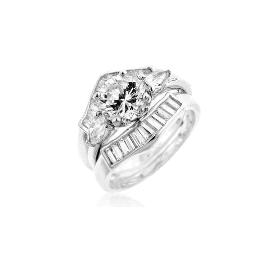 Two-Piece Engagement Ring Set  