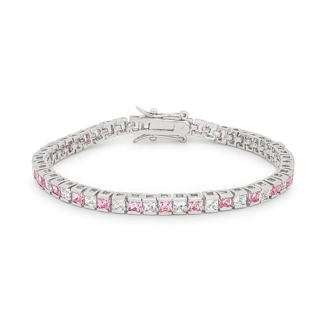 Valentine Cubic Zirconia Tennis Bracelet  