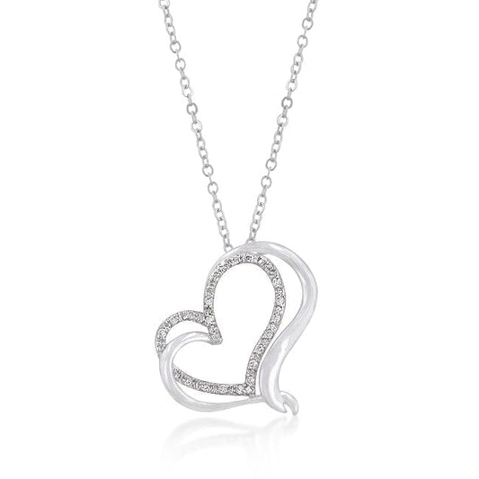 Woven Hearts Pendant  
